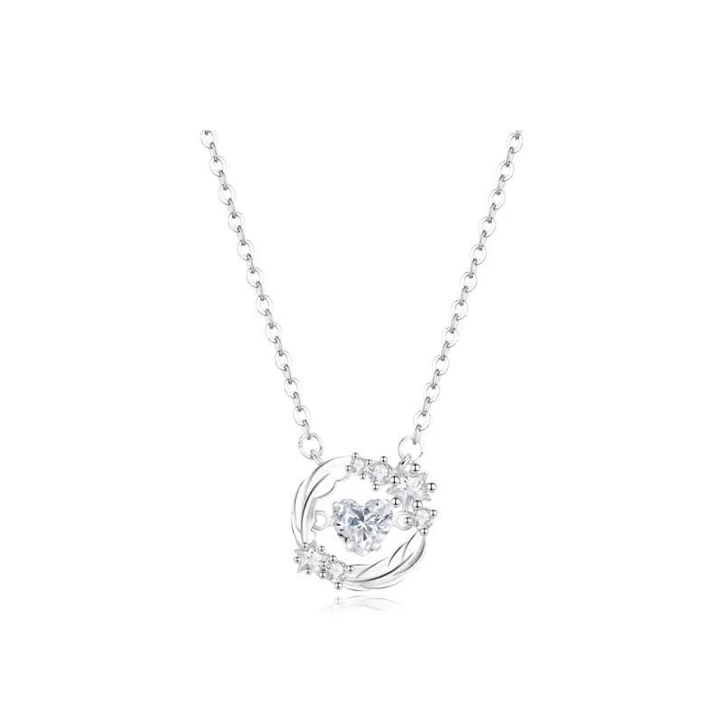 Crafts Women's 925 Sterling Silver Necklaces Unisex-3