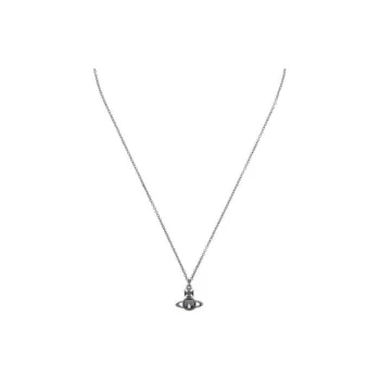 Vivienne Westwood Brass Enamel Artificial Pearl Necklaces Men's Black