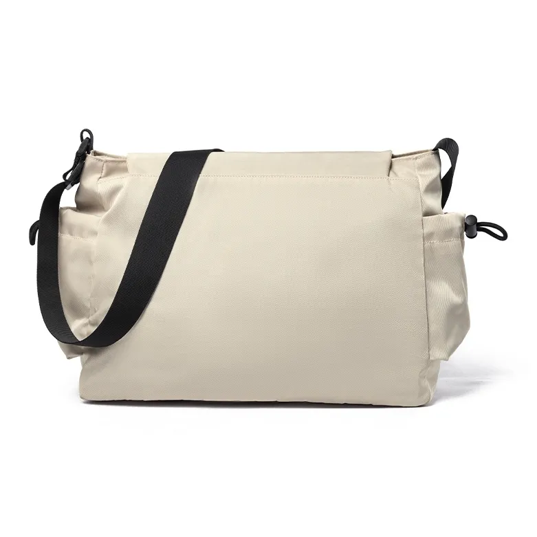 Lee Oxford Crossbody Bag, Travel Messenger Bag Regular Unisex Black/Khaki-29