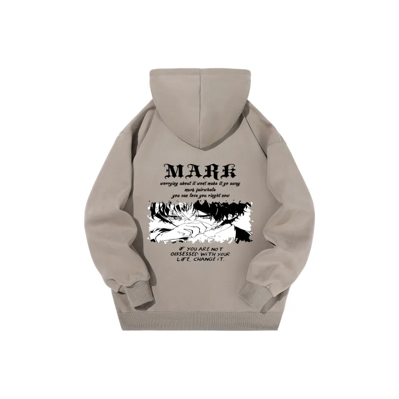 FAIRWHALE Pullover Drop Shoulder Hoodie Unisex-35