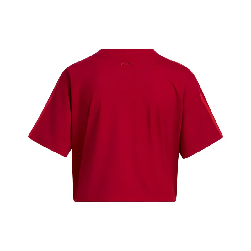Adidas Ivy Park Graphic Crop Tee Power Red-1