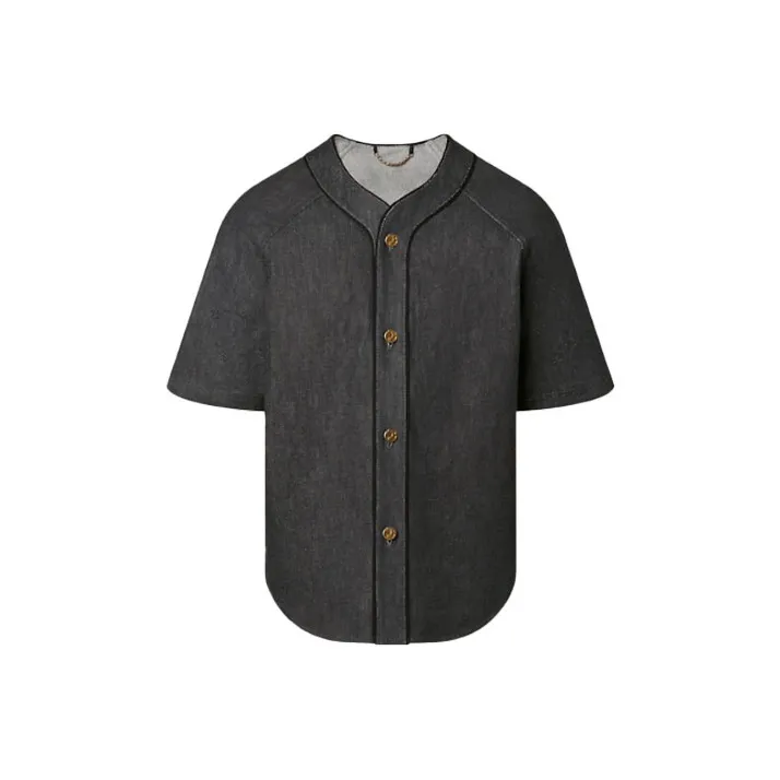 LOUIS VUITTON SS22 Shirt Men's Black-0