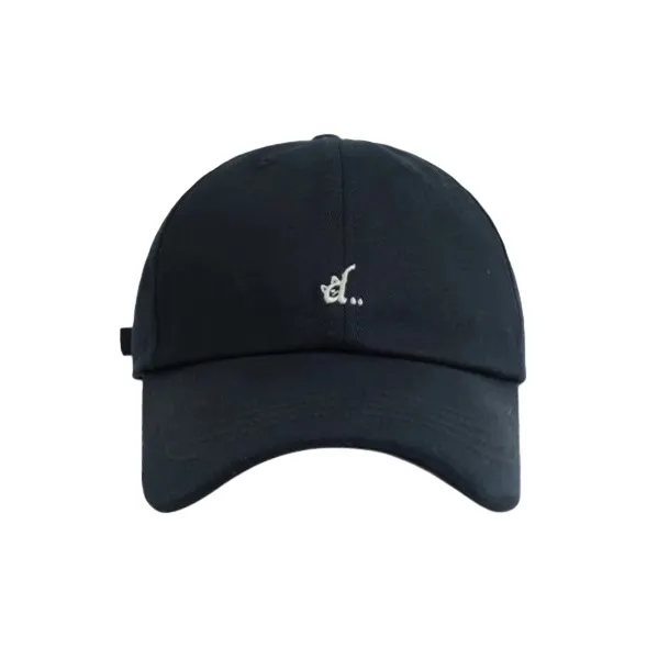 FREE RABBITⅡ Soft Top To Make Face Look Smaller Versatile Side Letter Baseball Caps Unisex-4