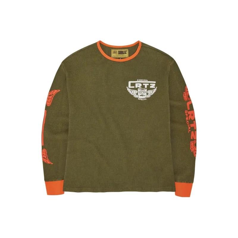 Corteiz Gasolina Waffle Longsleeve-0