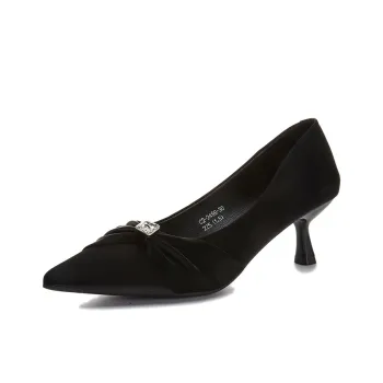 POOQ Slim Heel High Heels Women's