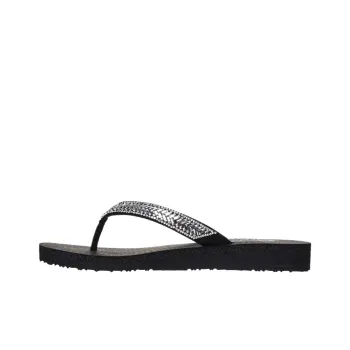 Skechers Meditation Flip Flops Women's Black