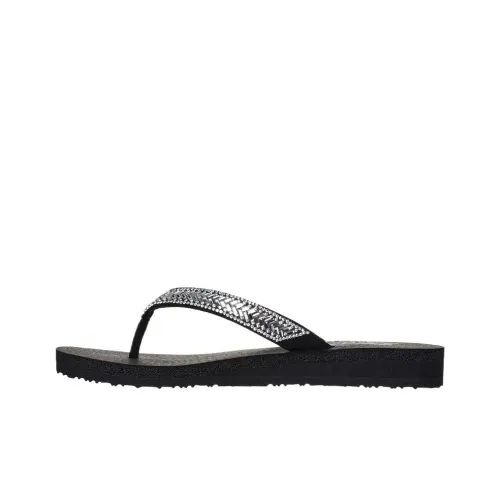 Skechers Meditation Flip Flops Women's Black