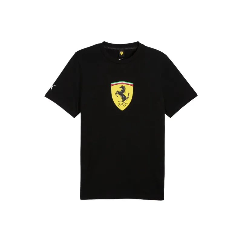 PUMA Scuderia Ferrari Race Colored Big Shield Men's Tee-0