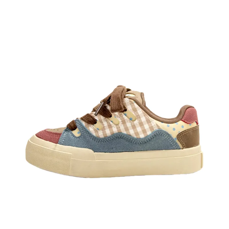 Boldi Kuki Anti Slip Wear Resistant Low Top Skateboard Shoes Women's Shopping Bag-6