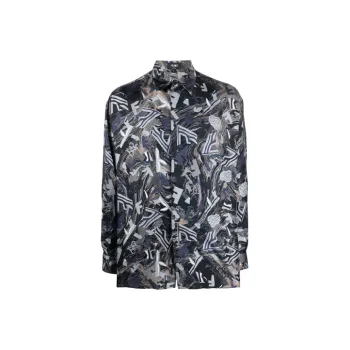 FENDI Silk Fragment Shirt