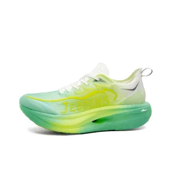 Kuding Running Shoes Unisex Low Top Sky Blue/Crimson Glow