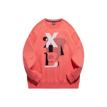 XTEP Sweatshirt Men's King Kong Pink