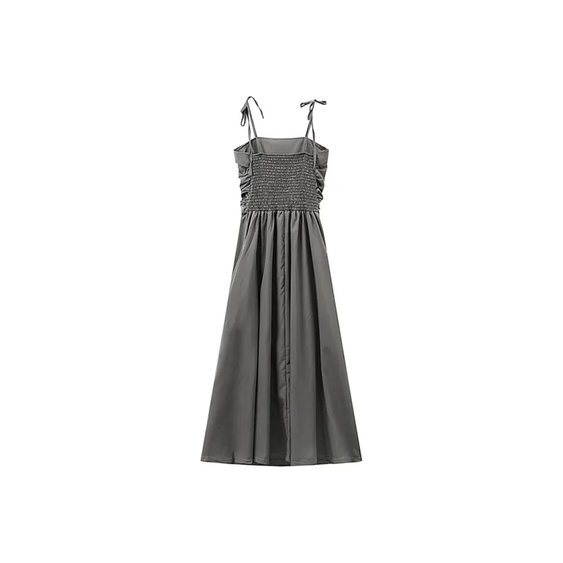 AFGGD Slip Dresses Women's Gray-1