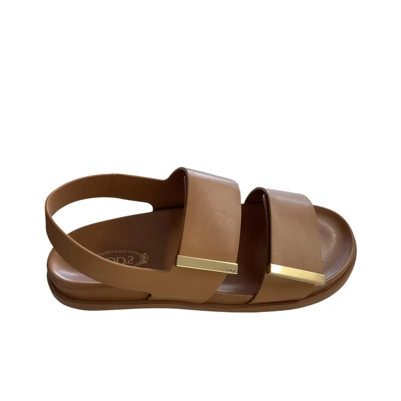 TOD'S Schuhe One Strap Sandals Women's Brown-1