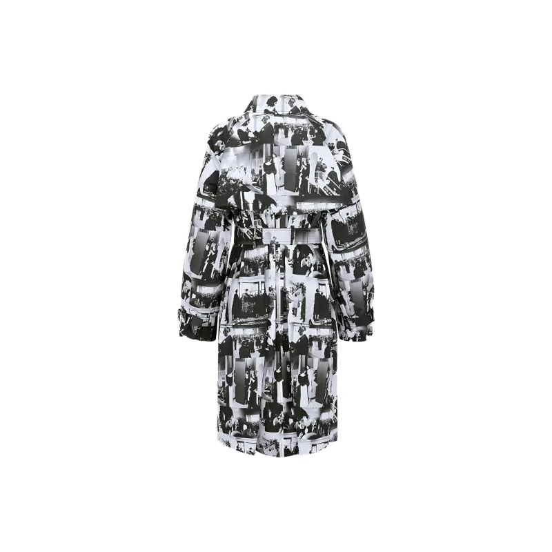 DIOR Trench Coats Women's Black-1
