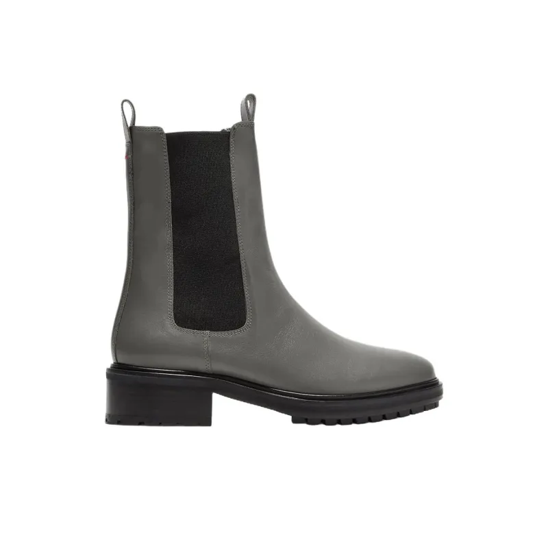 Aeyde Jack Short Chelsea Boots 4.5cm Women's Gray-1
