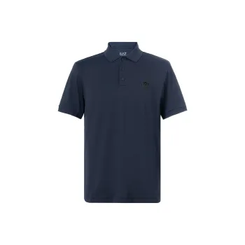 EMPORIO ARMANI EA7 Polo Shirt Men's Navy Blue