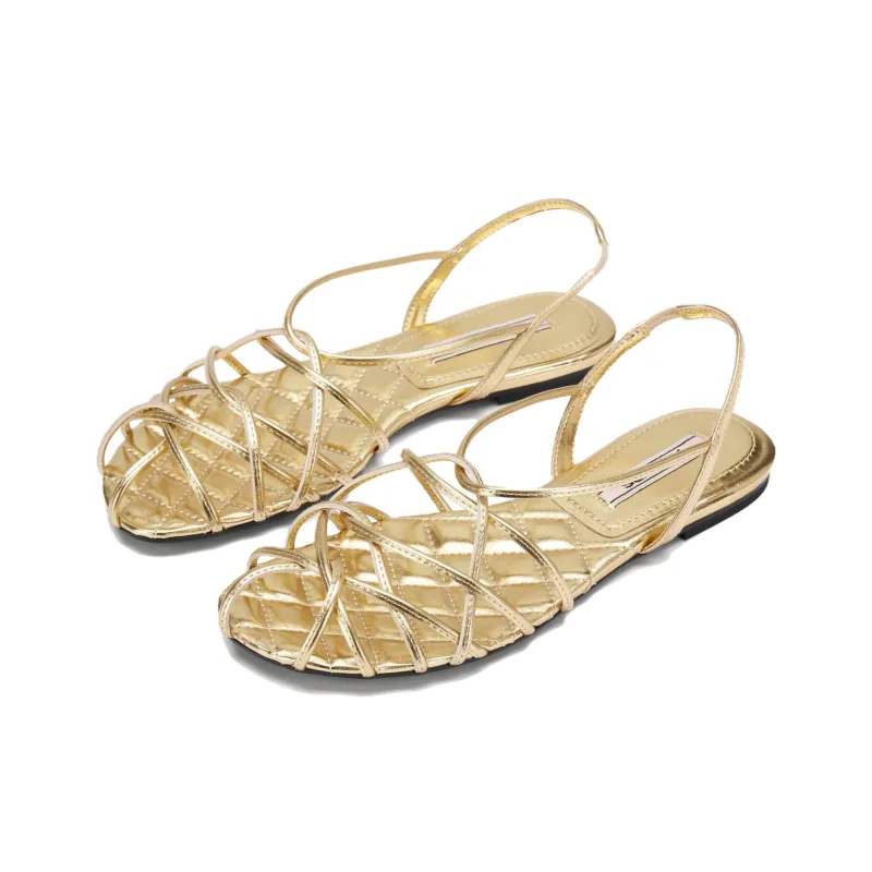 73Hours Alkaline Water Knot Roman Sandals Women's-2