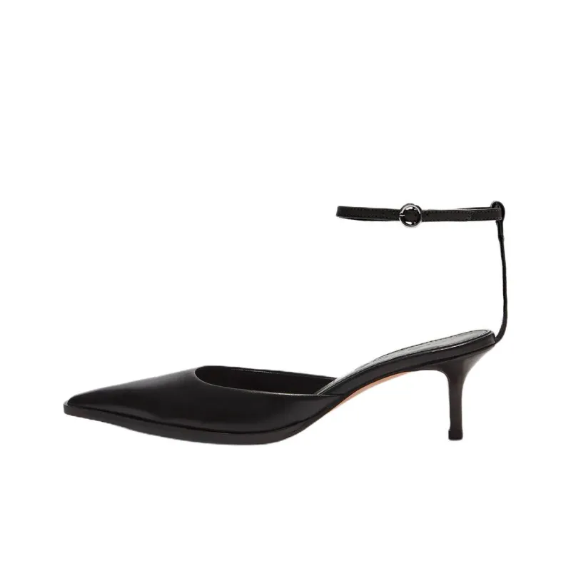 Aeyde Sarina Slim Heel High Heels 5.5cm Women's Black-0