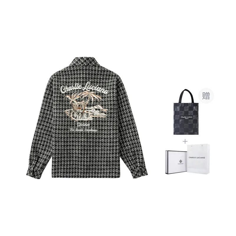 Charlie Luciano Shirt Unisex Black-3