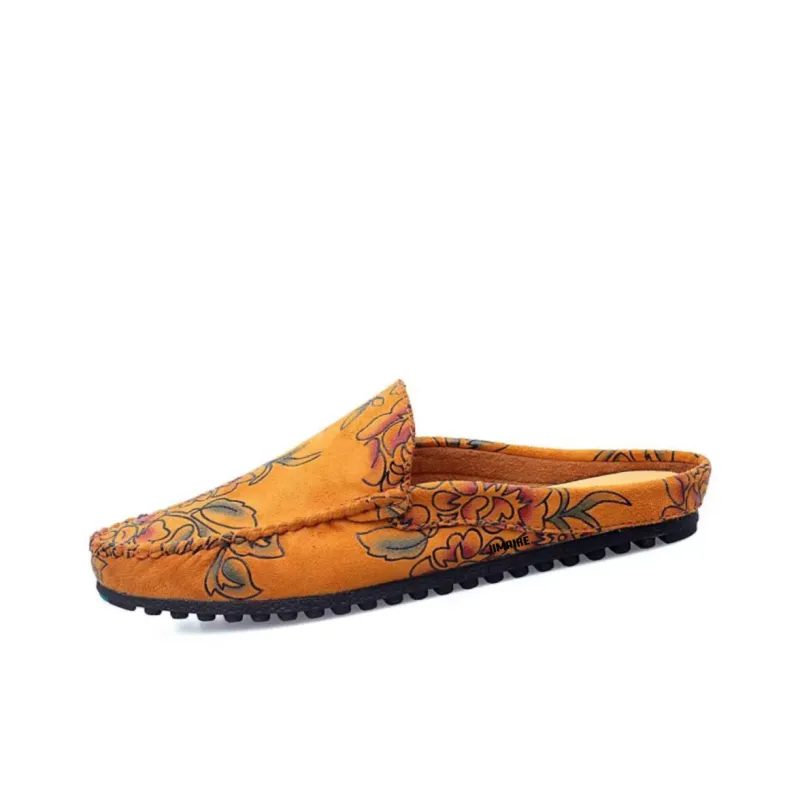 King Jinmai Slip Resistant Closed Toe Slippers Men's-5