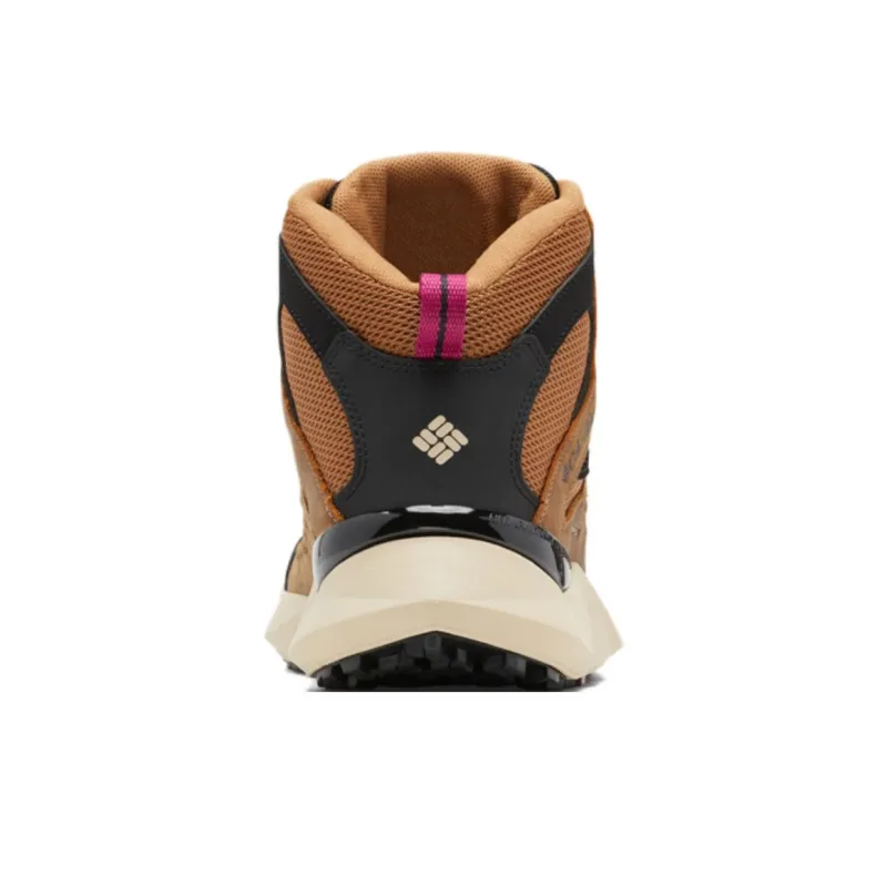 Columbia Cushioning, Wear Resistant Mid Top Hiking Shoes Women's Brown Black-4