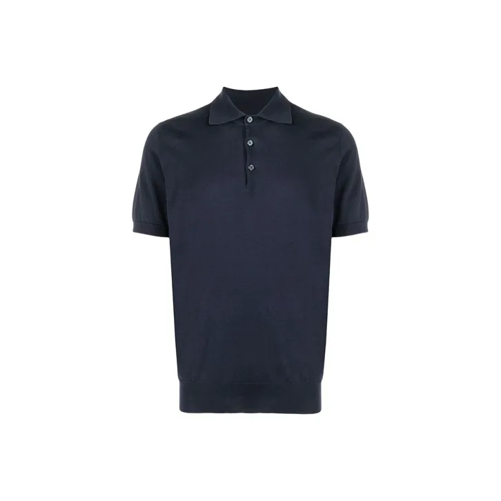 Brunello Cucinelli Short Sleeved Buttoned Polo Shirt-0