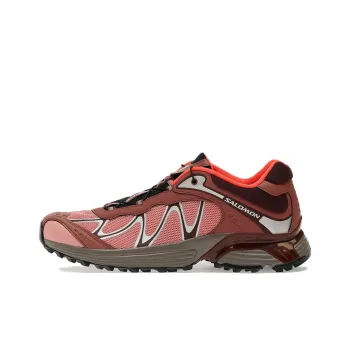 SALOMON XT WHISPER Anti Slip Wear Resistant Low Top Casual Running Shoes Men's Red