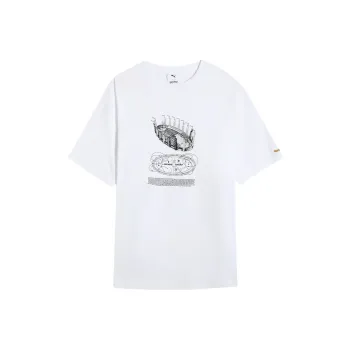 PUMA x HARRY POTTER Graphic OVERSIZED T Shirt Unisex White 02