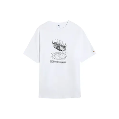 PUMA x HARRY POTTER Graphic OVERSIZED T Shirt Unisex White 02