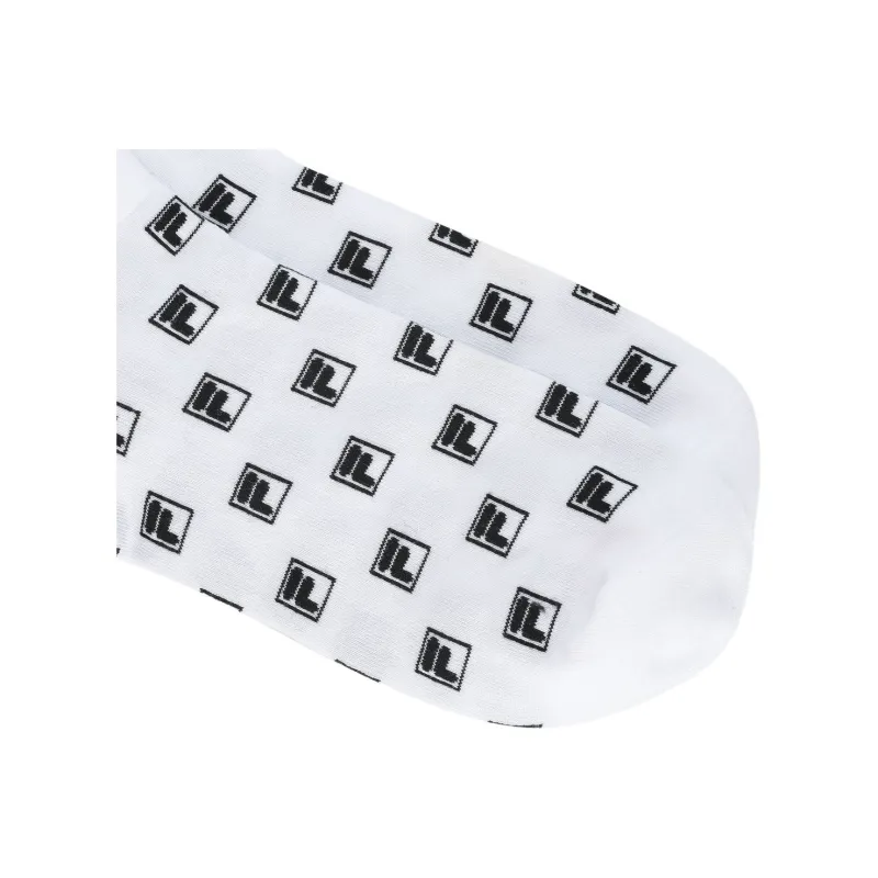 FILA Lifestyle Ankle Socks Men's 1 Pack Standard White-4