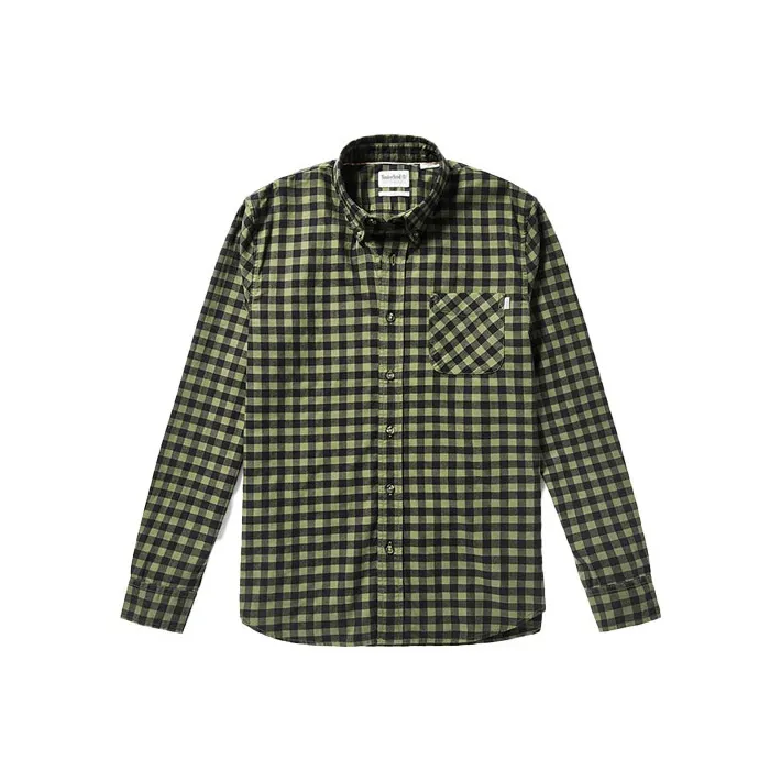 Timberland Shirt Men's Khaki Green-0