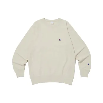 Champion SS24 Reverse Weave Sweatshirt Unisex Cream