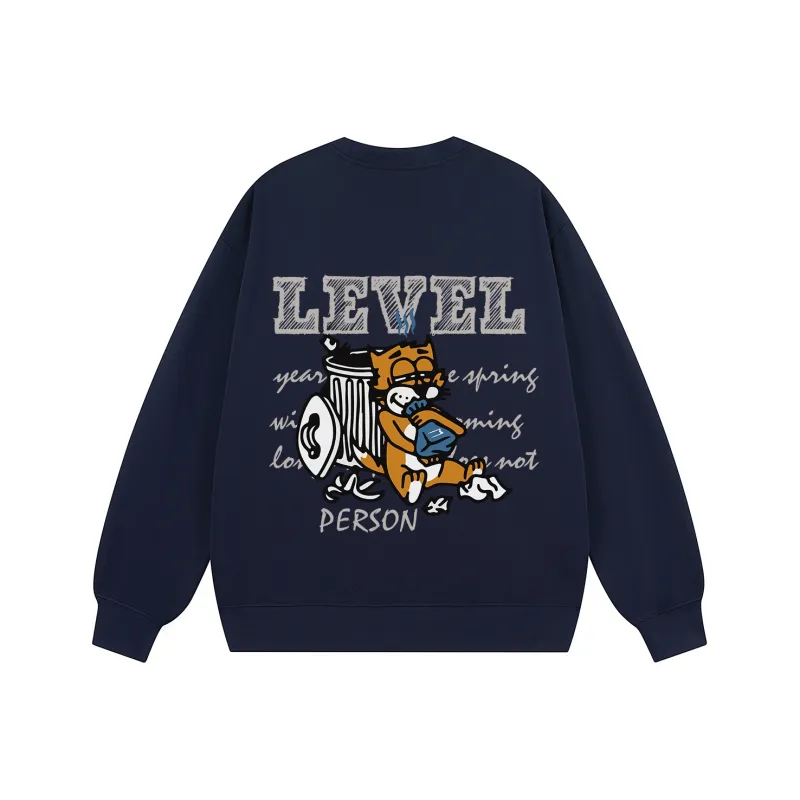 LEVEL RELAX Series Sweatshirts Unisex-9