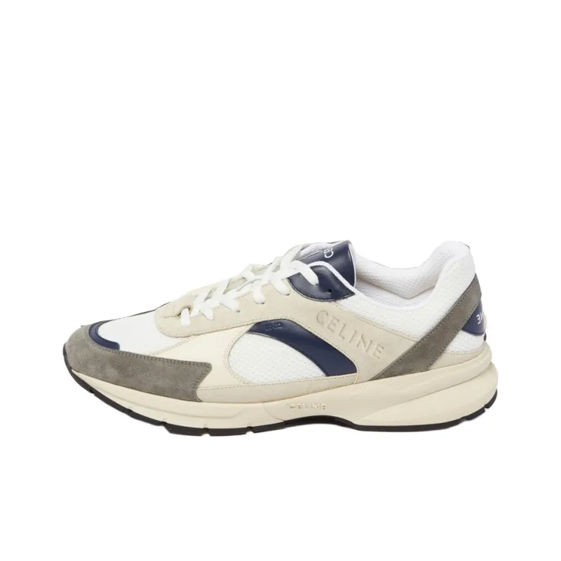 CELINE Cr03 Low Top Casual Shoes Men's Greige-0