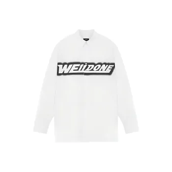 WE11DONE Shirts Unisex White