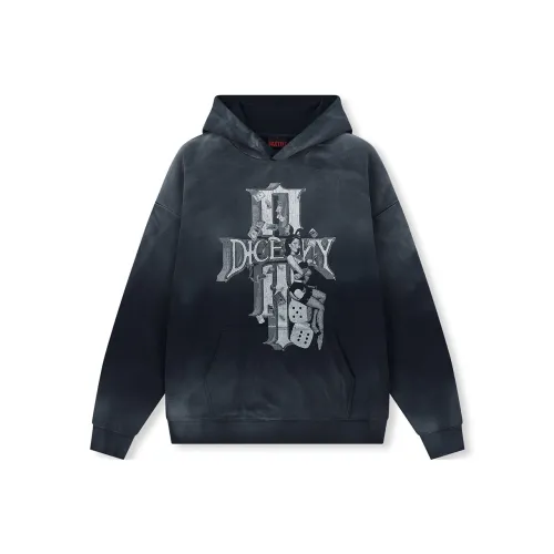 DICETINY Sweatshirts Unisex Navy Blue