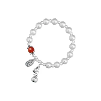 Adorned With Hearts 999 Fine Silver Bracelets Women's