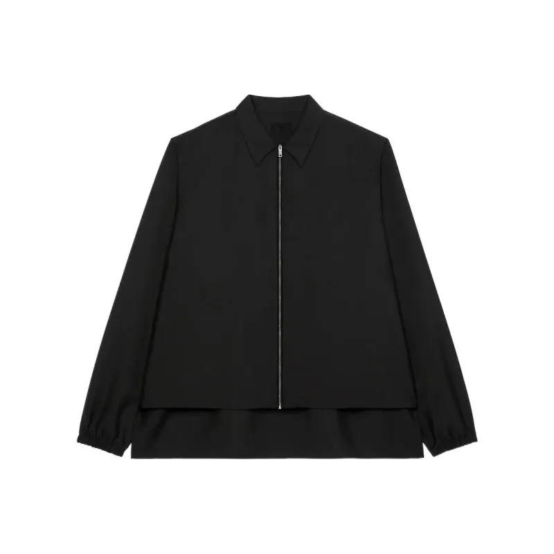 Givenchy Classic Collar Zipped Blazer-0