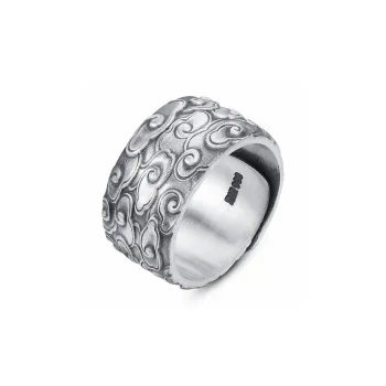 BYTHERE 999 Fine Silver Rings Unisex