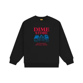 Dime MTL Sweatshirt Unisex Black