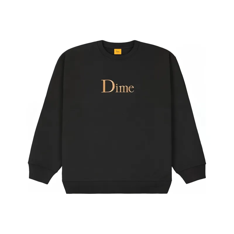 Dime Classic Embroidered Crewneck-4