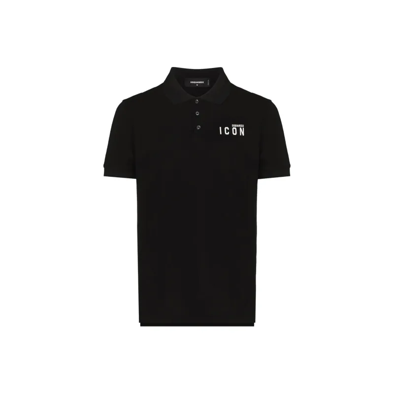 Dsquared2 Icon Printed Polo Shirt-0