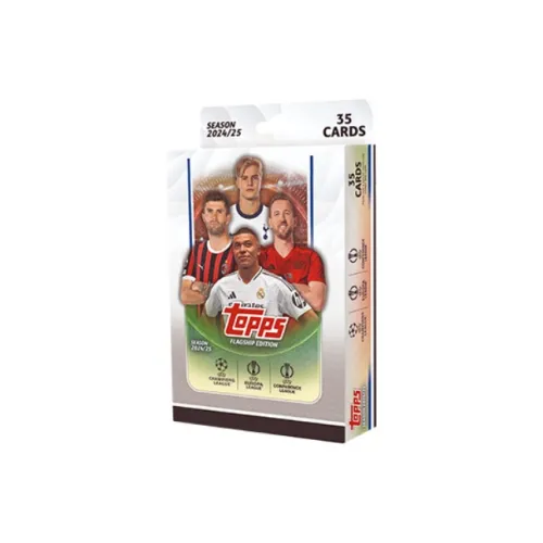 Topps 2024 25 Topps UEFA Club Competitions Hanging Box Sports Cards Whole Box
