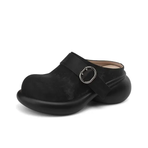 Su Yanjiao Quiet, Odor Resistant, Abrasion Resistant, Antibacterial Closed Toe Slippers Women's