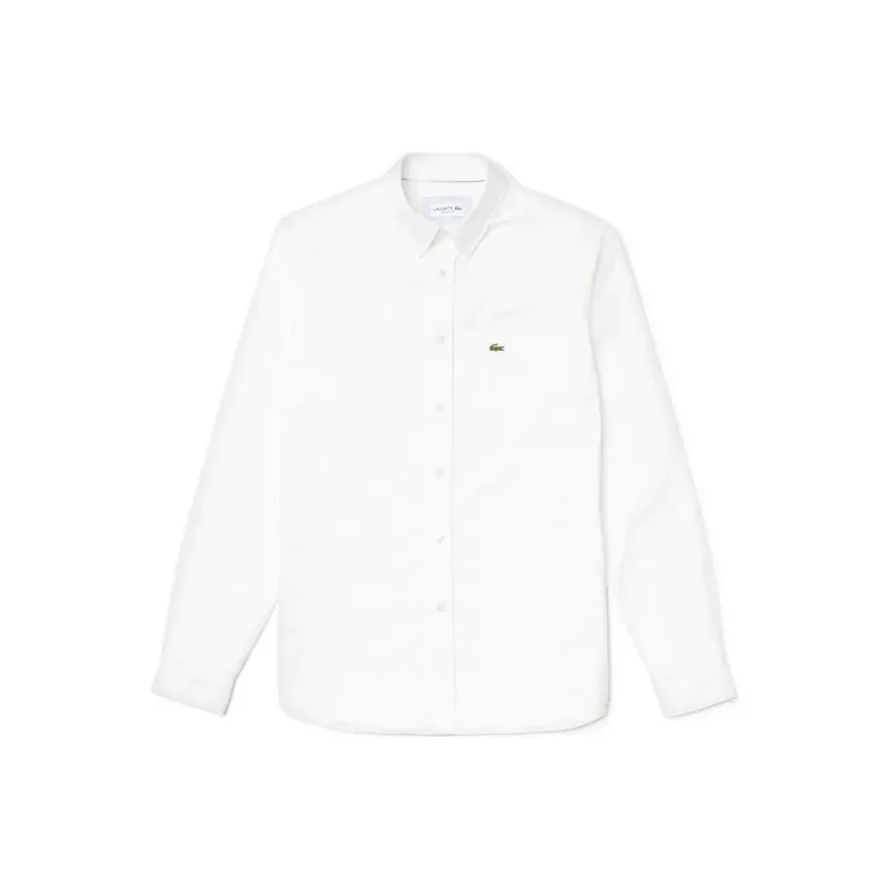 LACOSTE Shirts Men White-0