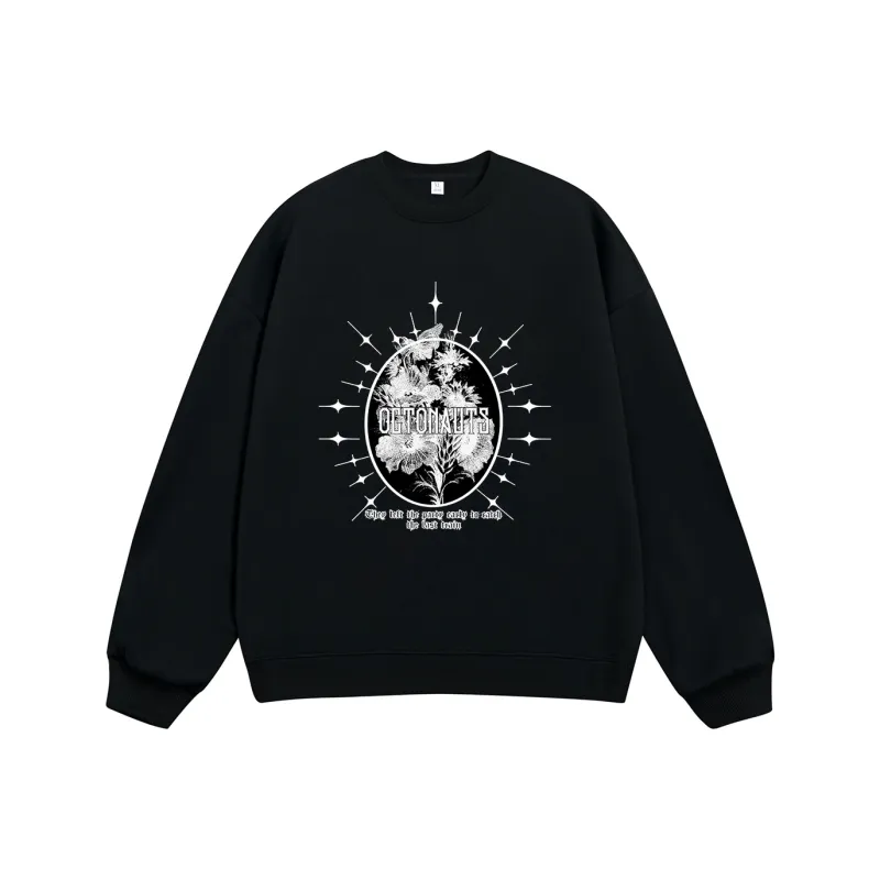 Small Columns Under The Sea Sweatshirt Unisex-0