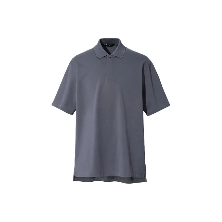 Jil Sander X UNIQLO Jil Sander Collaboration Polo Shirts Men Dark Gray-0