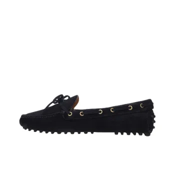 Car Shoe Gommino Loafers Women's Blue