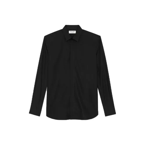 SAINT LAURENT Shirts Men Black